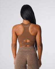 Mocha Sculpt Seamless Bra Top Mocha | NVGTN Near Me