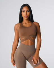 Mocha Sculpt Seamless Bra Top Mocha | NVGTN Near Me