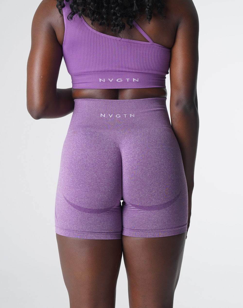 Violet Contour Seamless Shorts Violet | NVGTN Online Shop