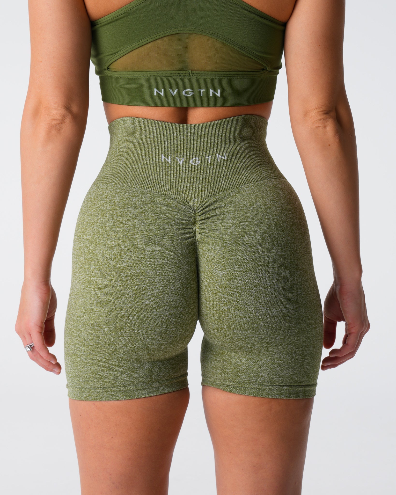 Meadow Scrunch Seamless Shorts Meadow | NVGTN US