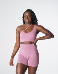 Pastel Pink Streamline Seamless Bra Pastel Pink | NVGTN Outlet