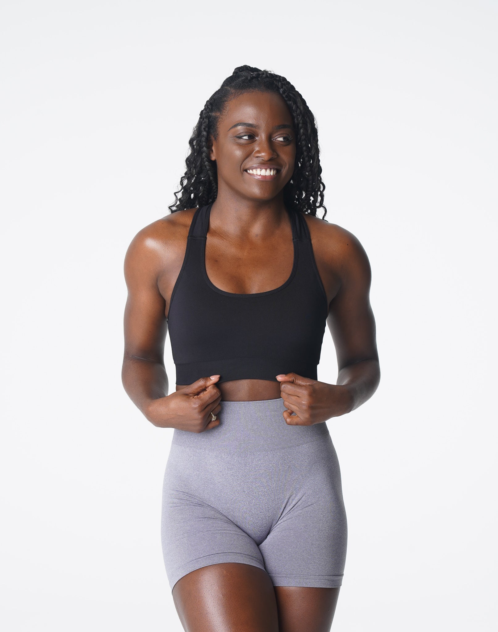 Black Surge Seamless Bra Black | NVGTN Online Shop
