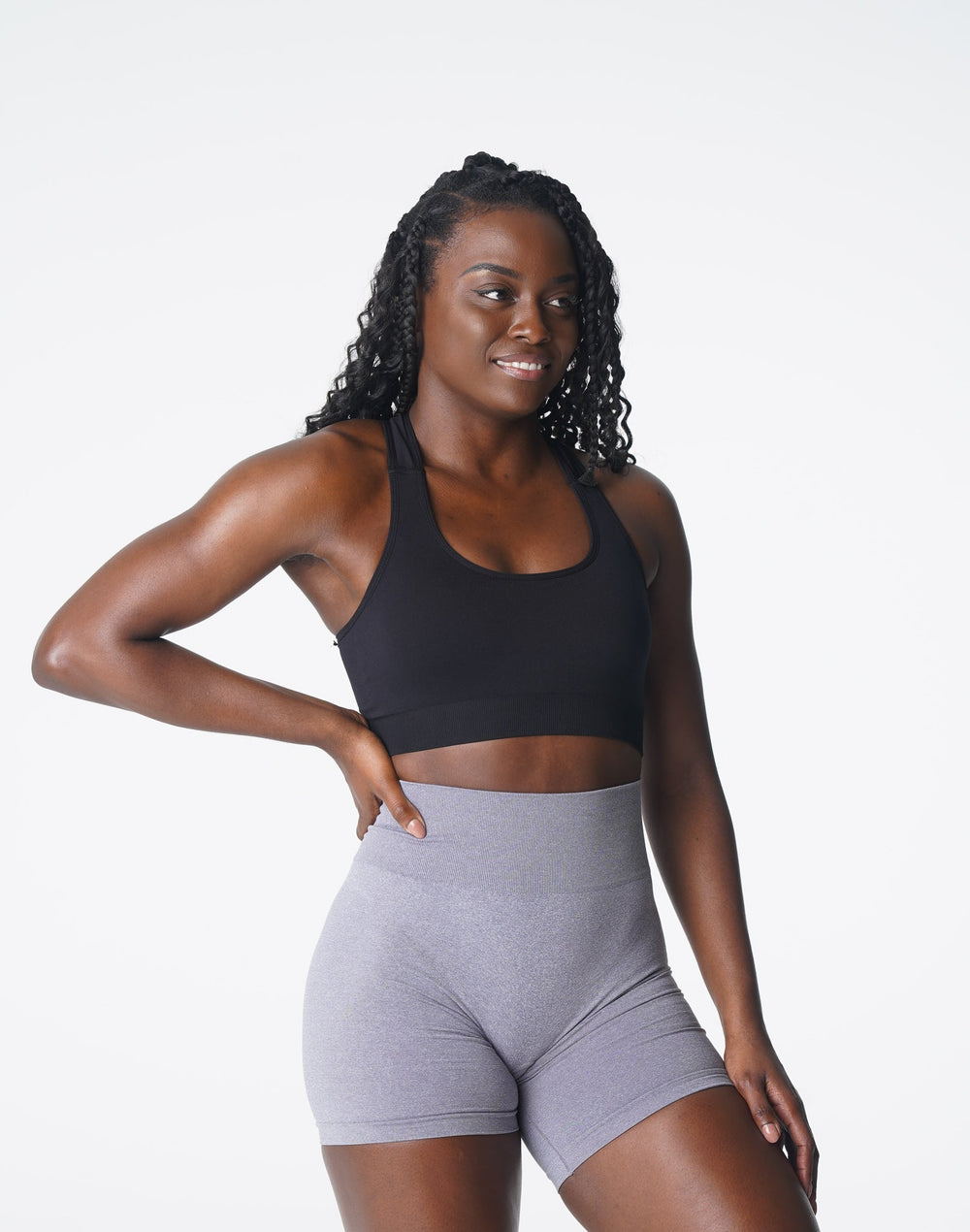 Black Surge Seamless Bra Black | NVGTN Online Shop