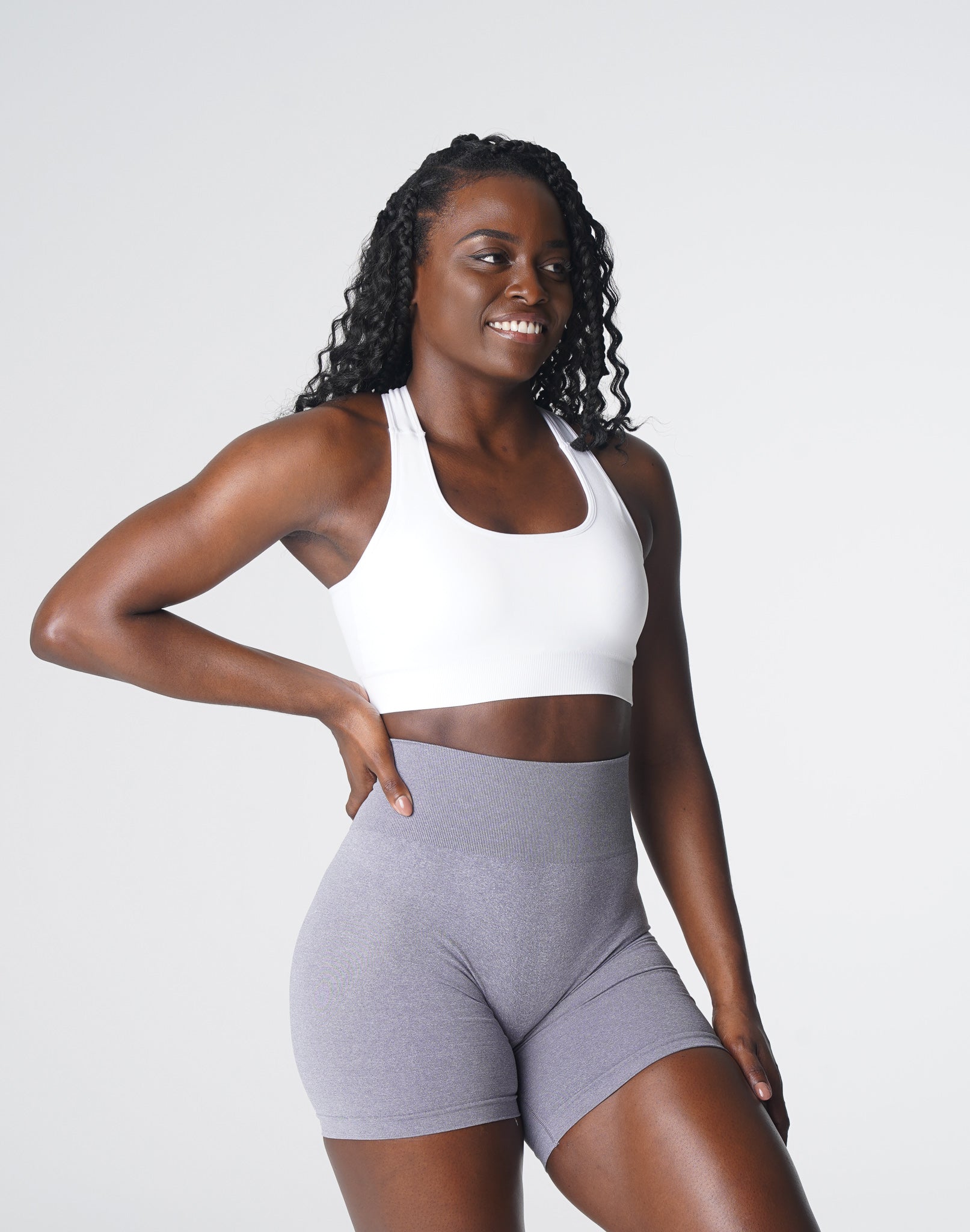 White Surge Seamless Bra White | NVGTN New