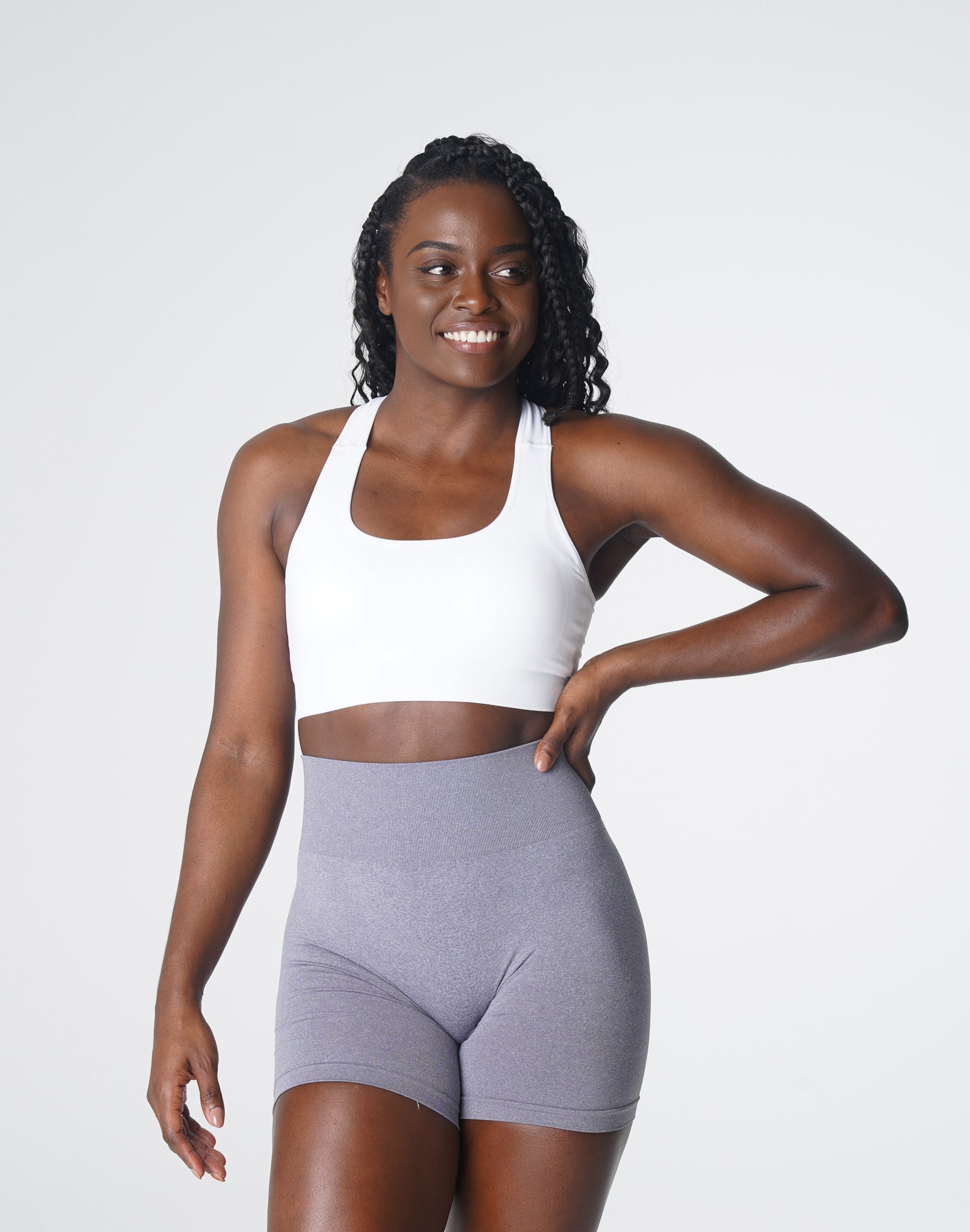White Surge Seamless Bra White | NVGTN New