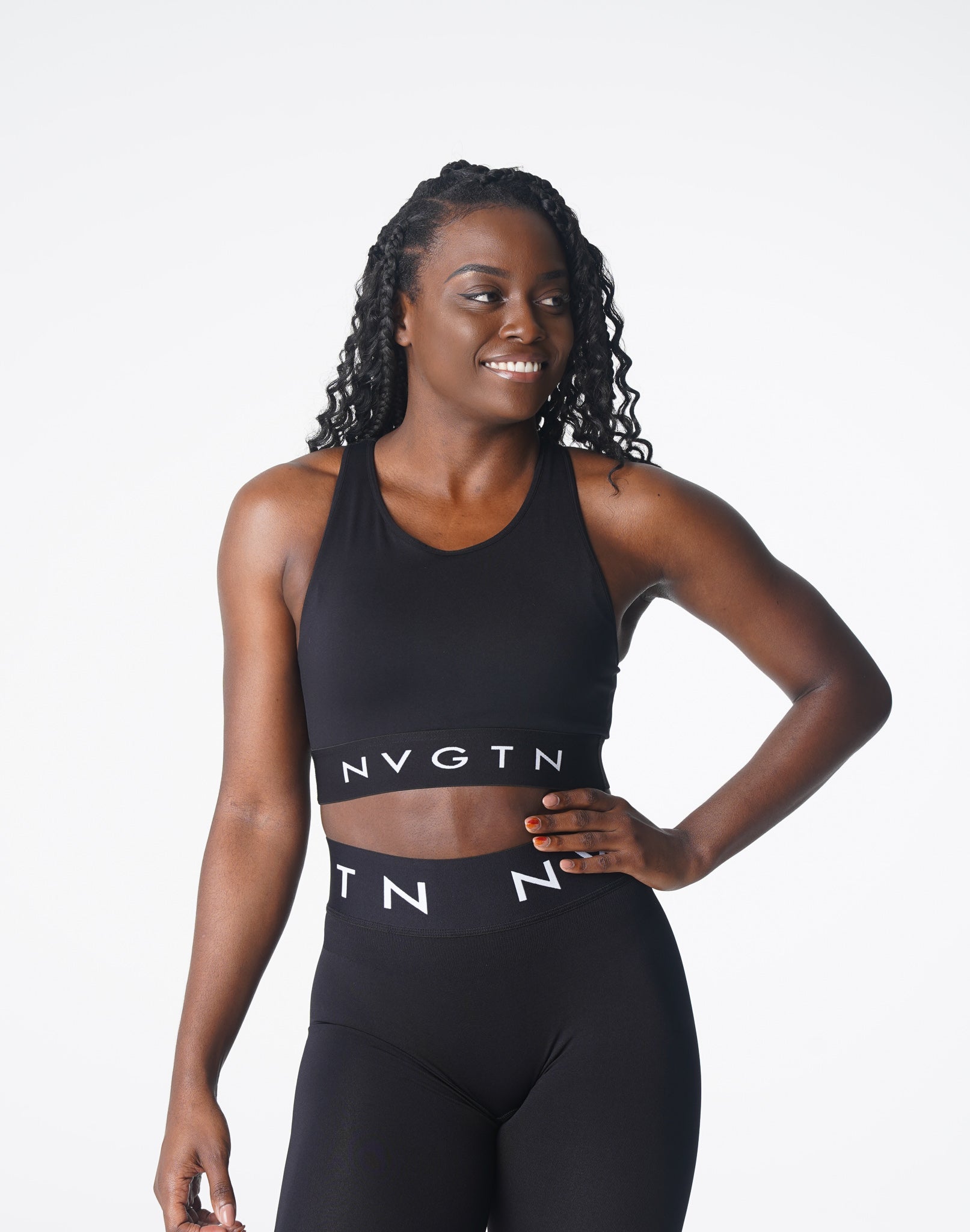 Black Trilogy Sport Seamless Bra Black | NVGTN Discount