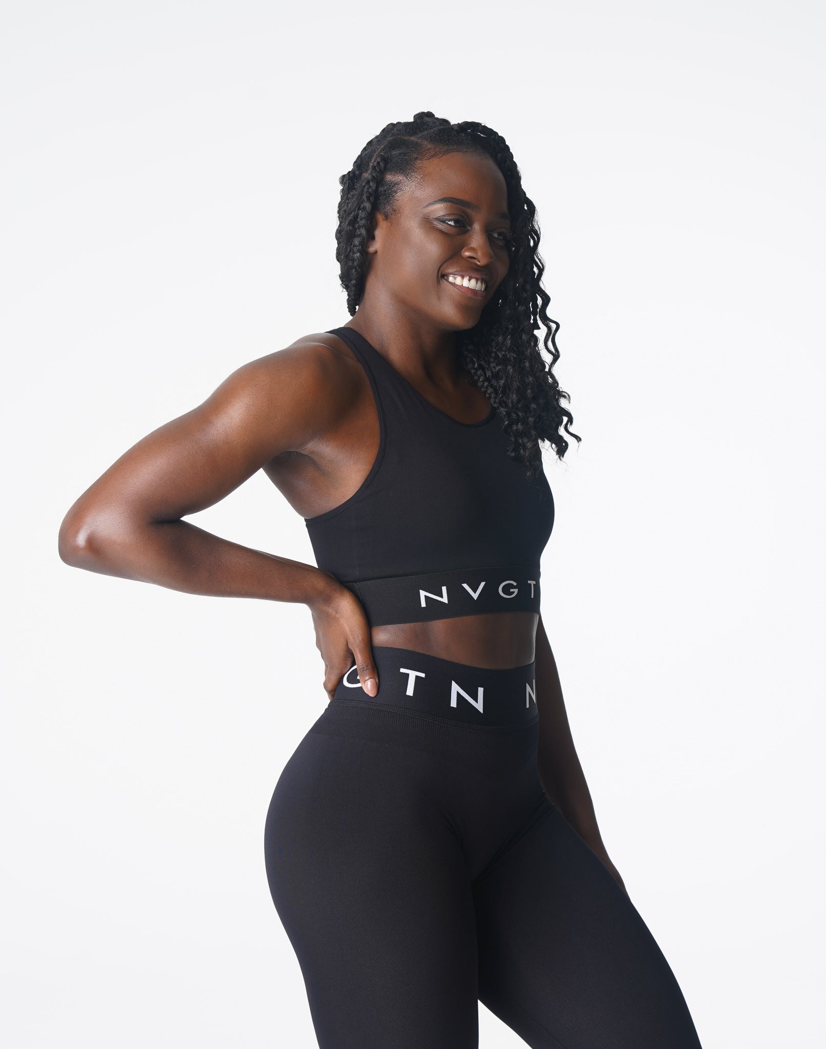 Black Trilogy Sport Seamless Bra Black | NVGTN Discount