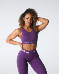 Amethyst Trilogy Sport Seamless Bra Amethyst | NVGTN Discount