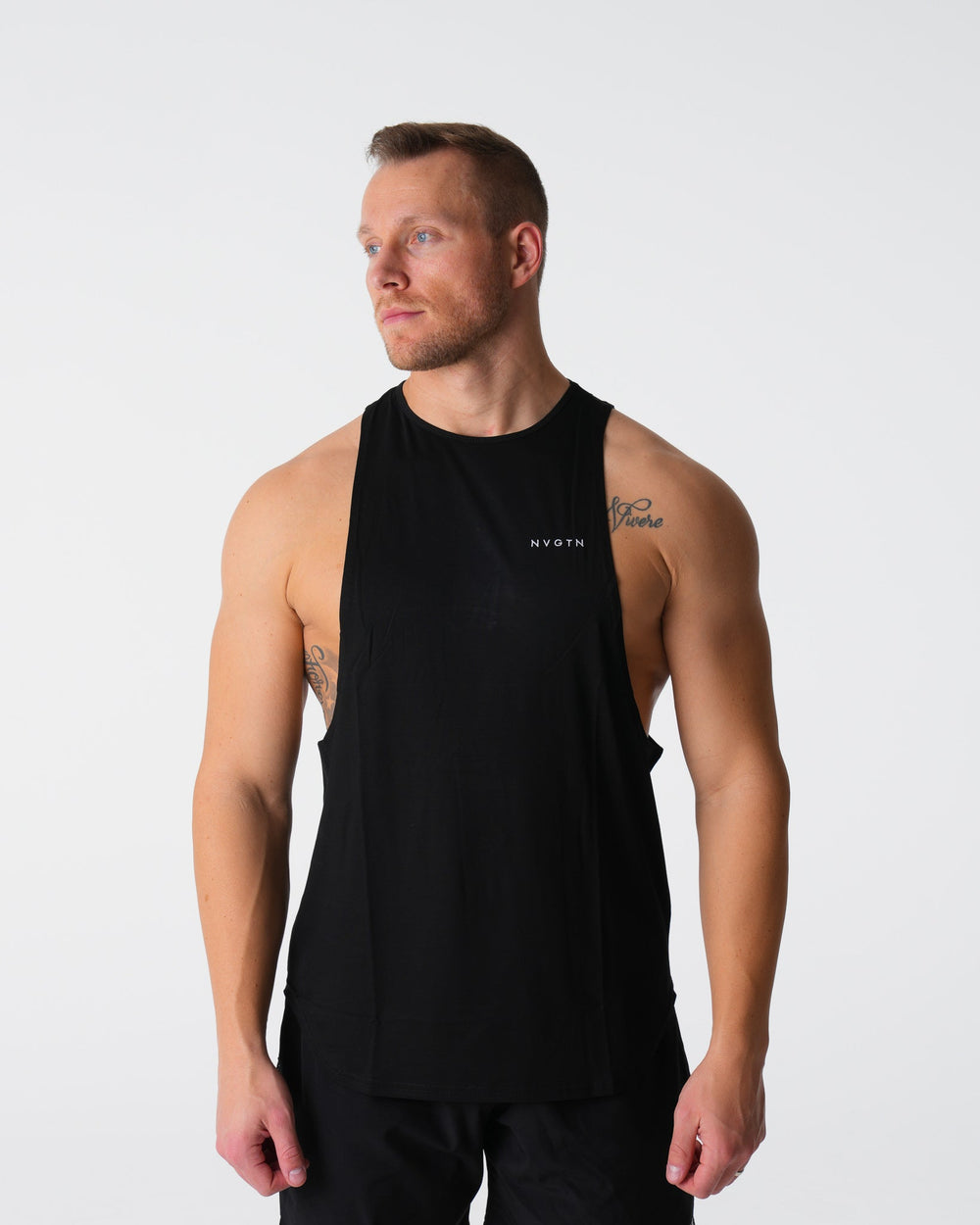 Black Tech Edge Tank Black | NVGTN Online