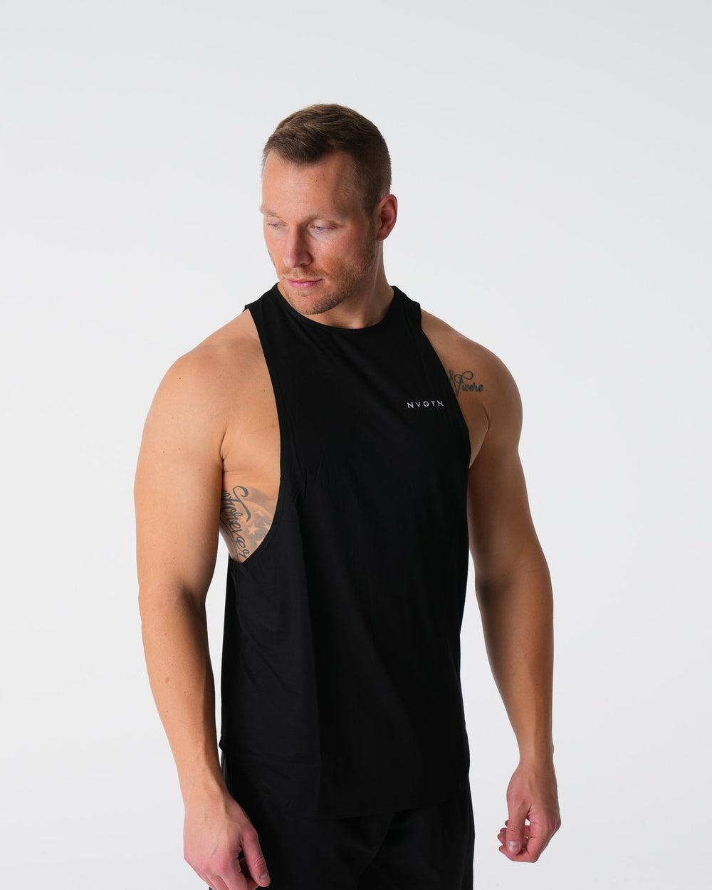 Black Tech Edge Tank Black | NVGTN Online