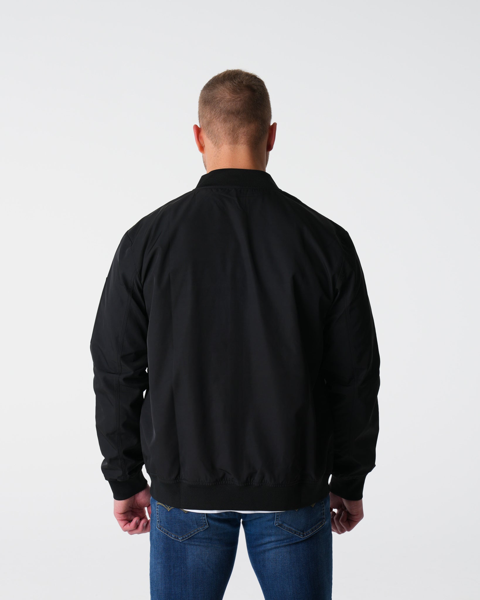 Black Bomber Jacket Black | NVGTN Discount