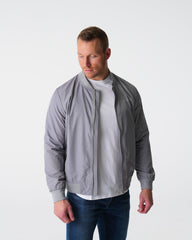 Grey Bomber Jacket Grey | NVGTN US
