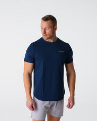 Navy Pulse Fitted Tee Navy | NVGTN Near Me