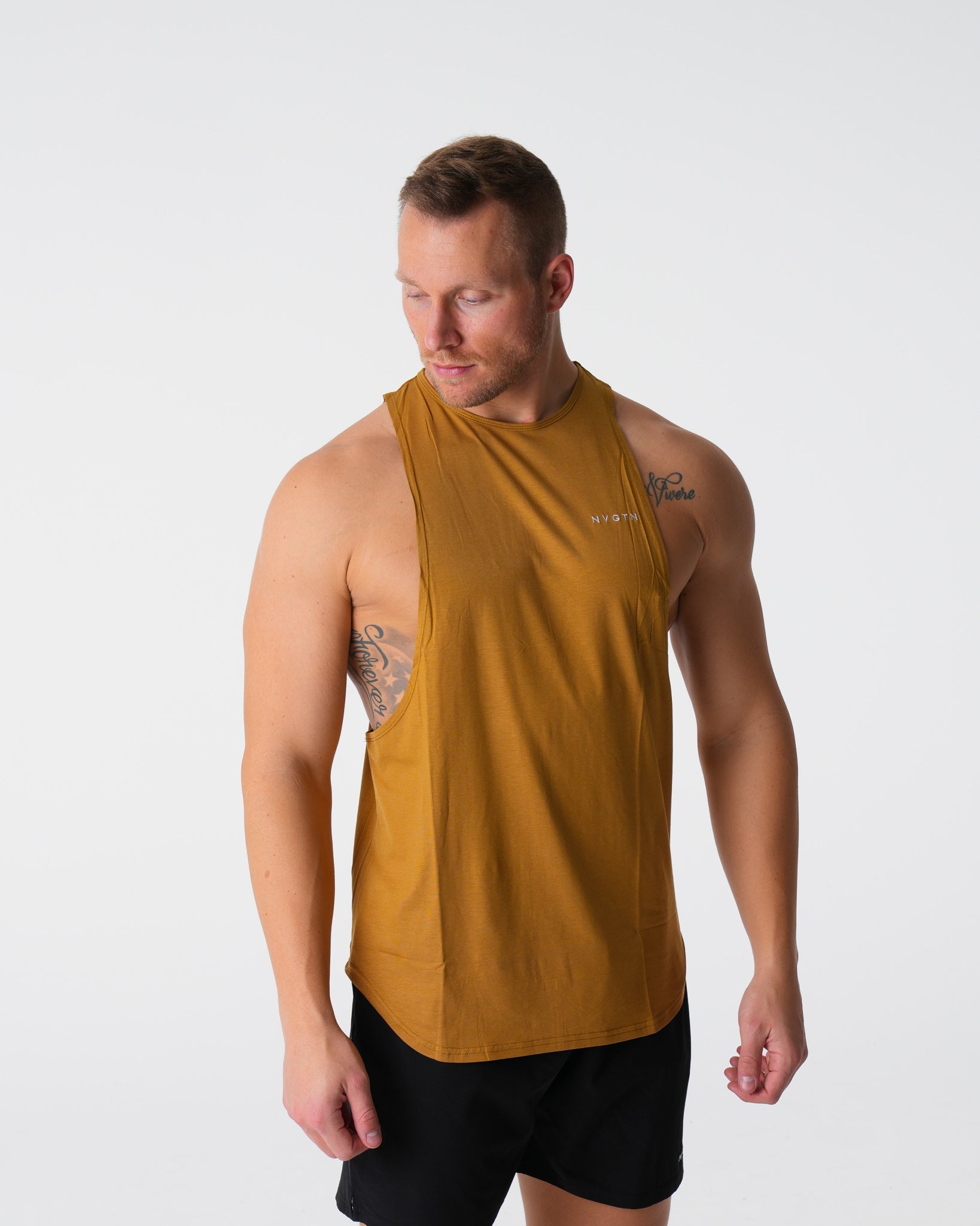 Bronze Pulse Edge Tank Bronze | NVGTN Sale