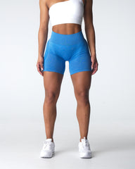 Ocean Blue Contour Seamless Shorts Ocean Blue | NVGTN Sale