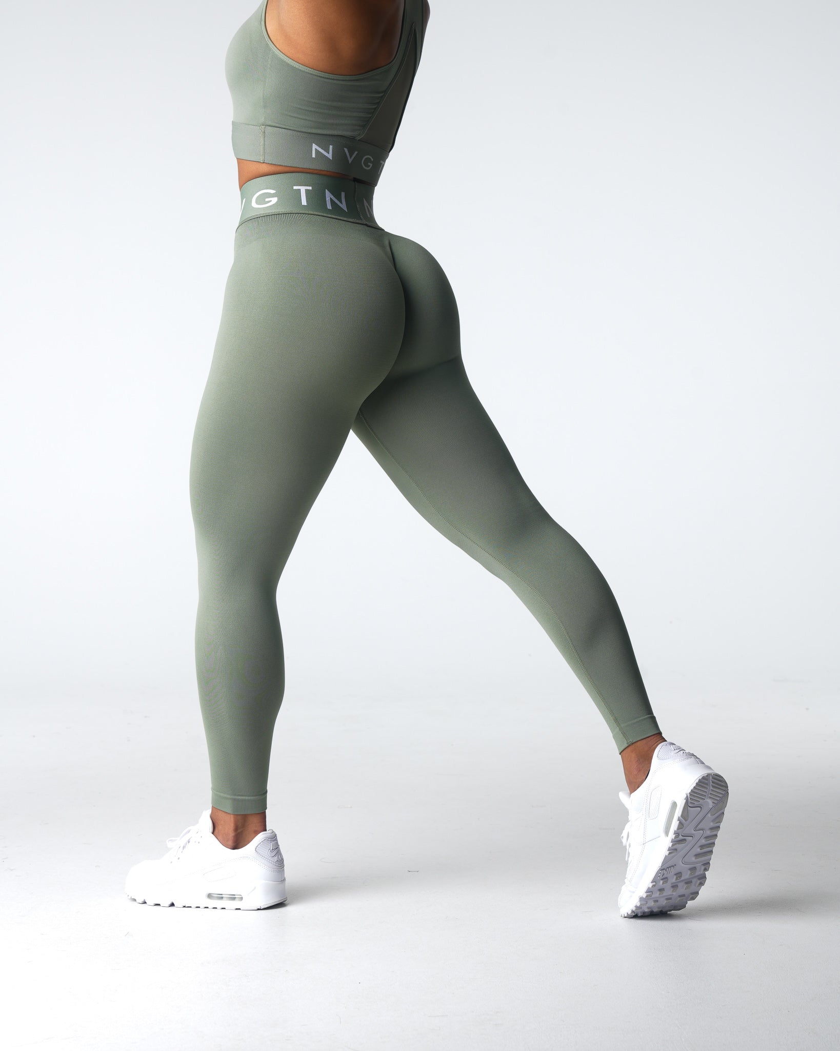 Sage Green Sport Seamless Leggings Sage Green | NVGTN Discount