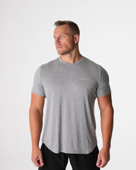 Grey Tech Fitted Tee Grey | NVGTN Outlet