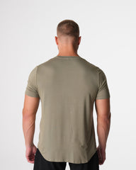 Sage Green Tech Fitted Tee Sage Green | NVGTN Online Shop