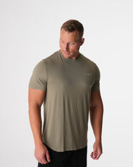 Sage Green Tech Fitted Tee Sage Green | NVGTN Online Shop