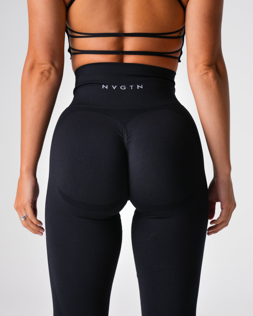 Black Contour 2.0 Seamless Leggings Black | NVGTN Sale