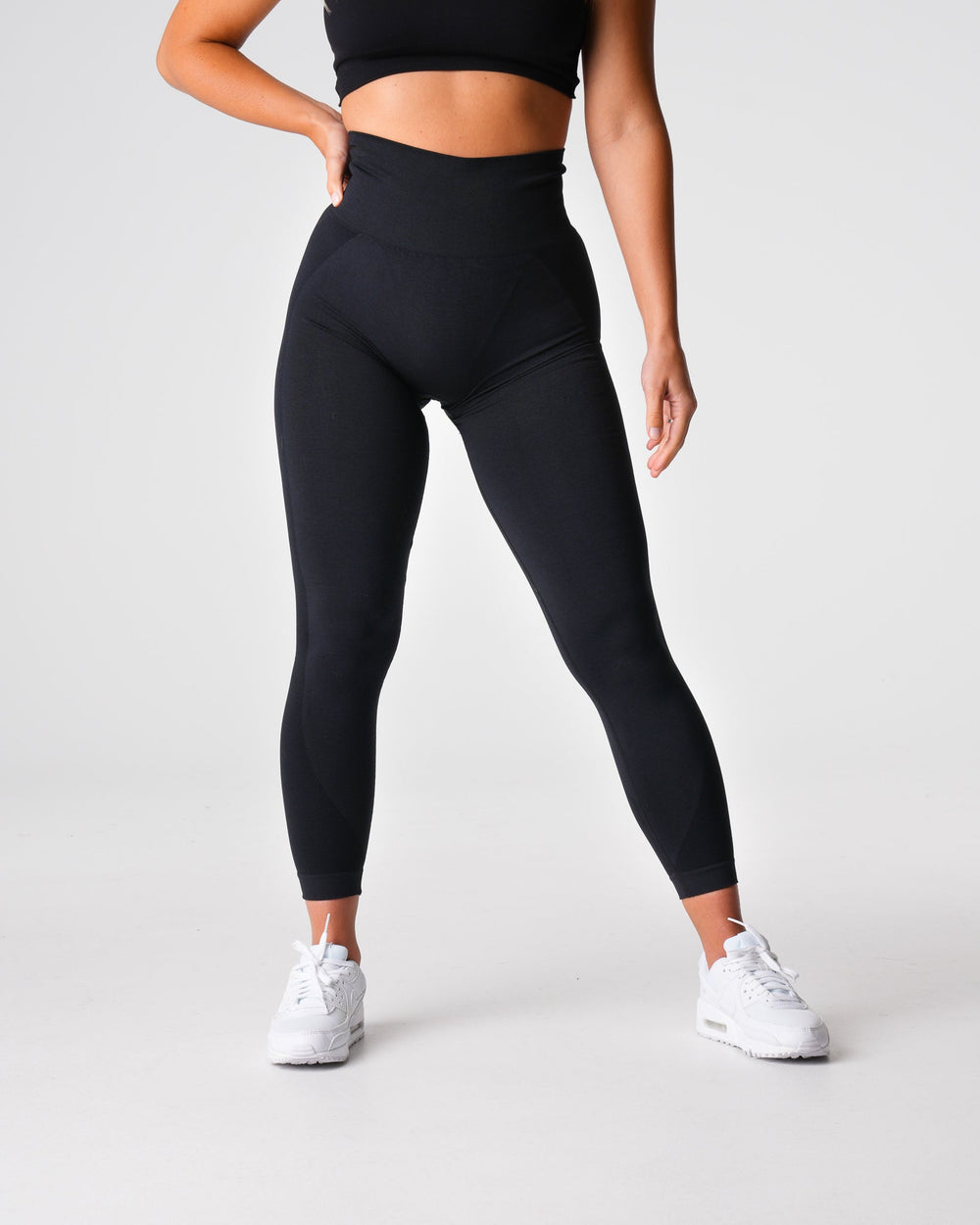 Black Contour 2.0 Seamless Leggings Black | NVGTN Sale