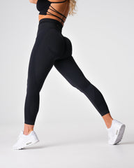 Black Contour 2.0 Seamless Leggings Black | NVGTN Sale