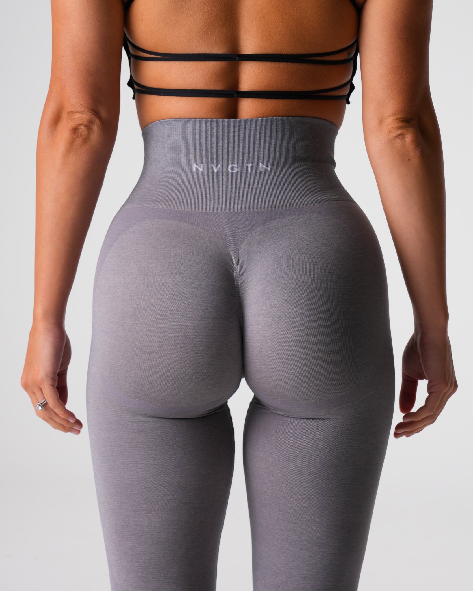 Grey Contour 2.0 Seamless Leggings Grey | NVGTN Online