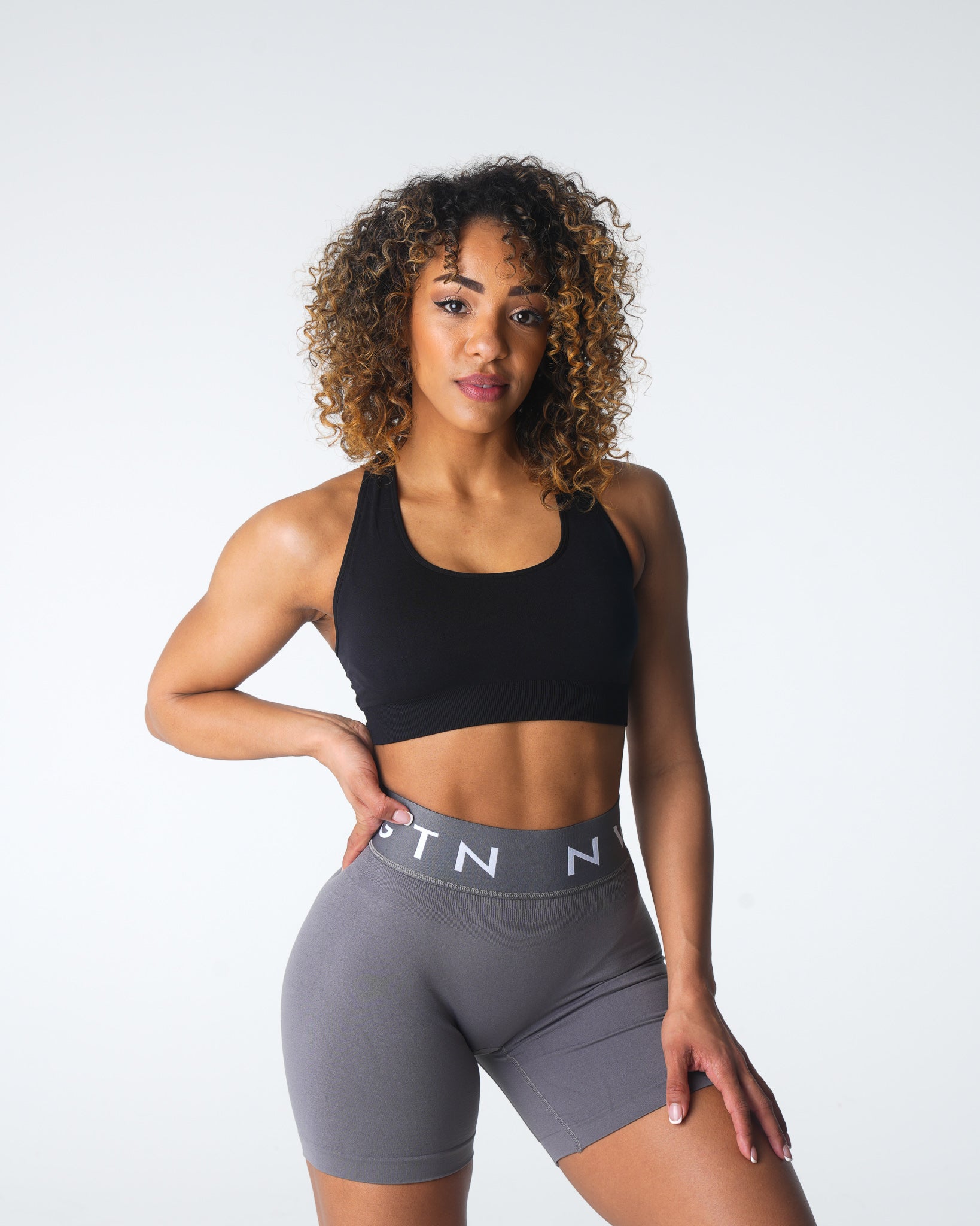 Black Inspire Seamless Bra Black | NVGTN Online Shop