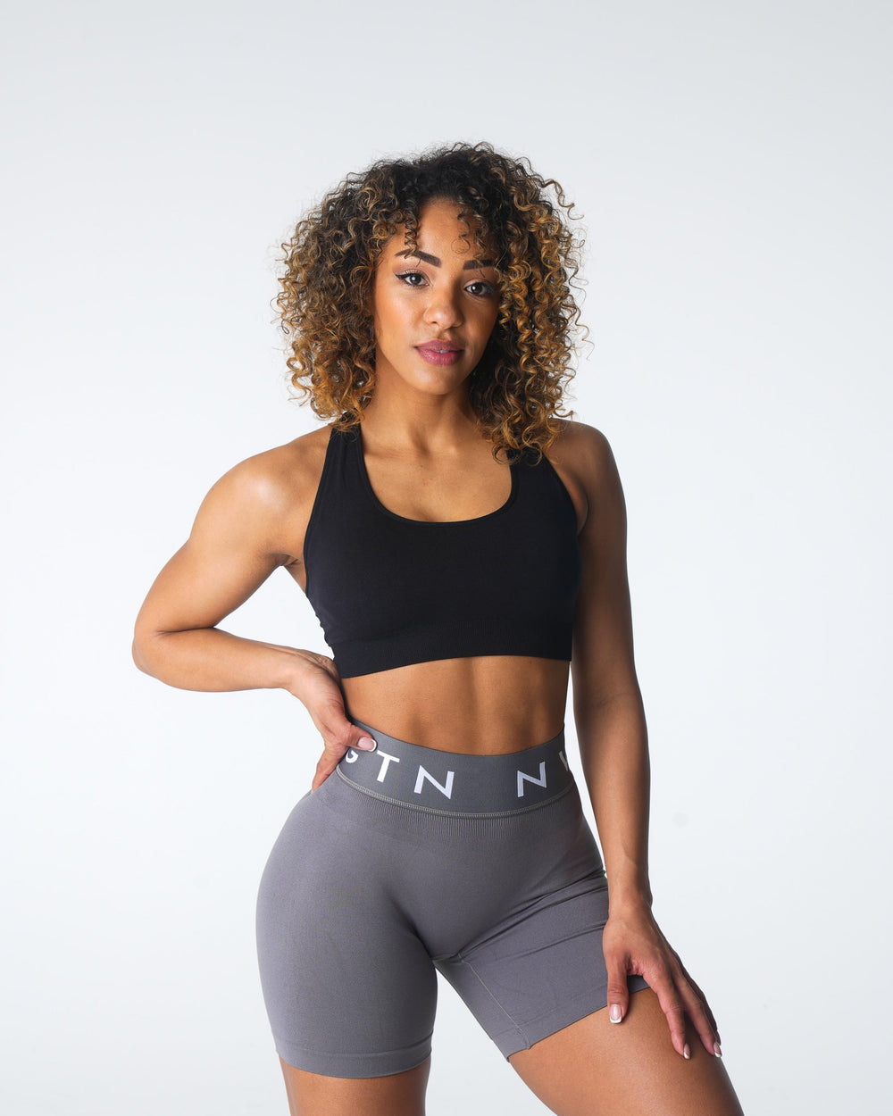 Black Inspire Seamless Bra Black | NVGTN Online Shop