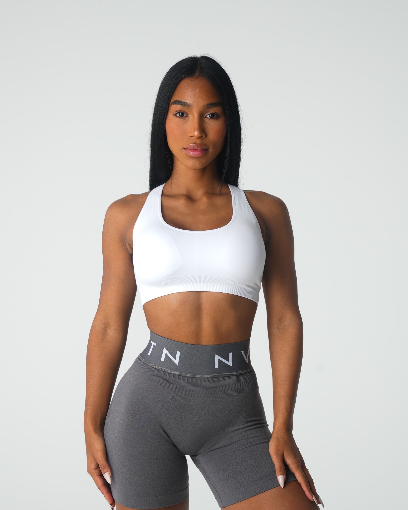 White Inspire Seamless Bra White | NVGTN New