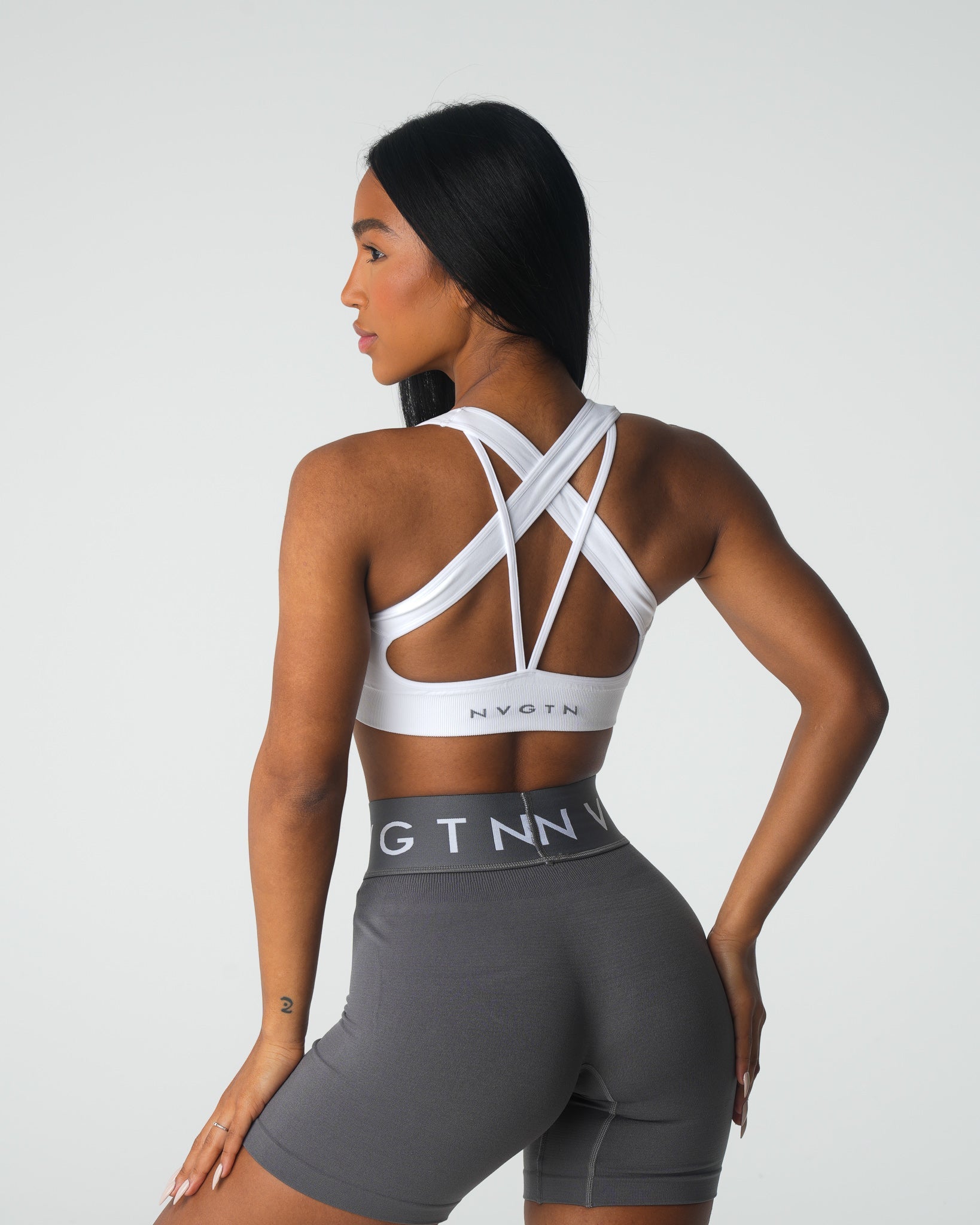 White Inspire Seamless Bra White | NVGTN New