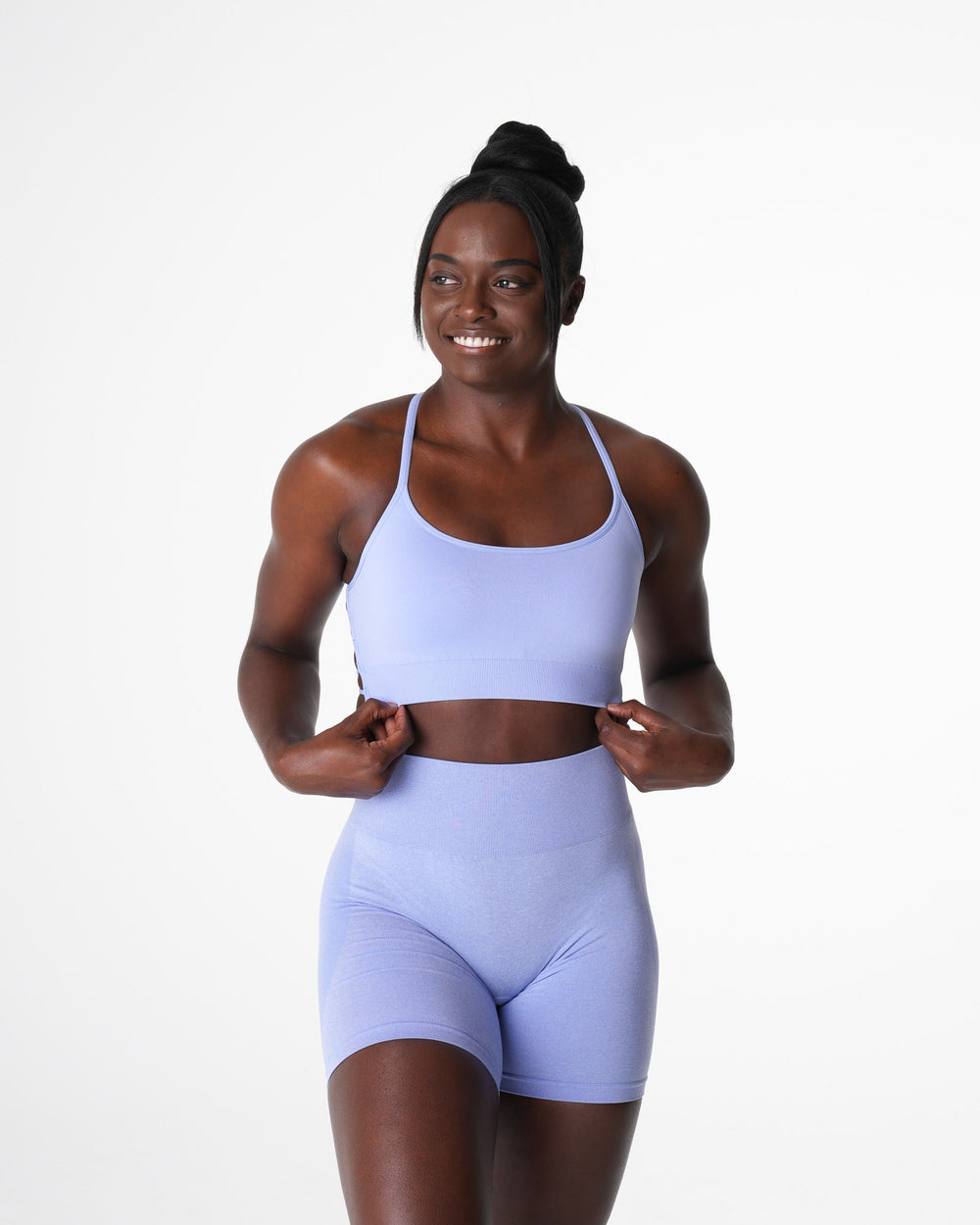 Periwinkle Invincible Seamless Bra Periwinkle | NVGTN New
