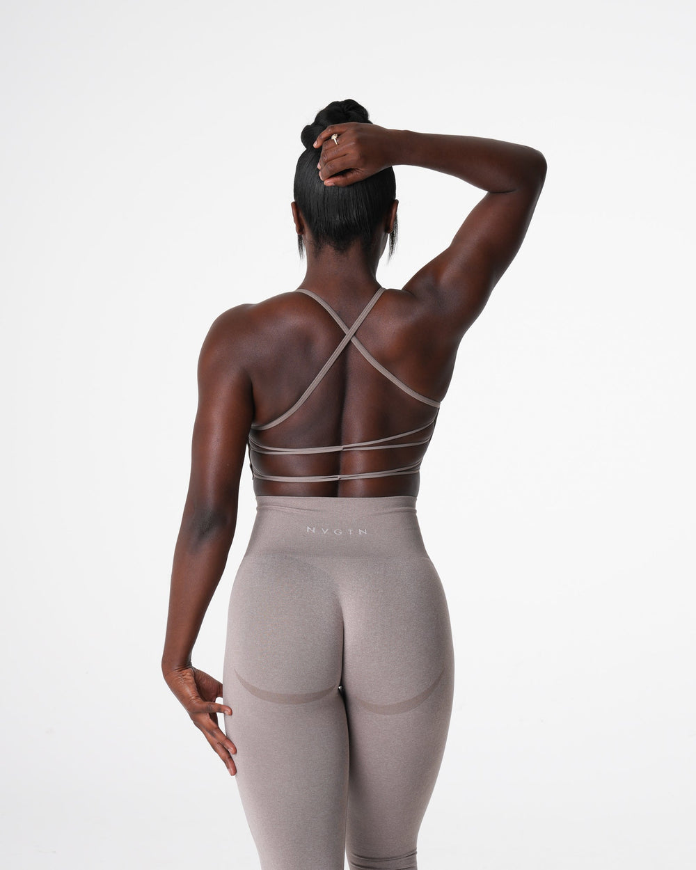 Taupe Invincible Seamless Bra Taupe | NVGTN Discount