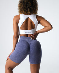 Indigo Scrunch Seamless Shorts Indigo | NVGTN Outlet