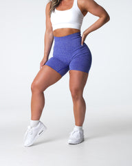 Electric Blue Scrunch Seamless Shorts Electric Blue | NVGTN New