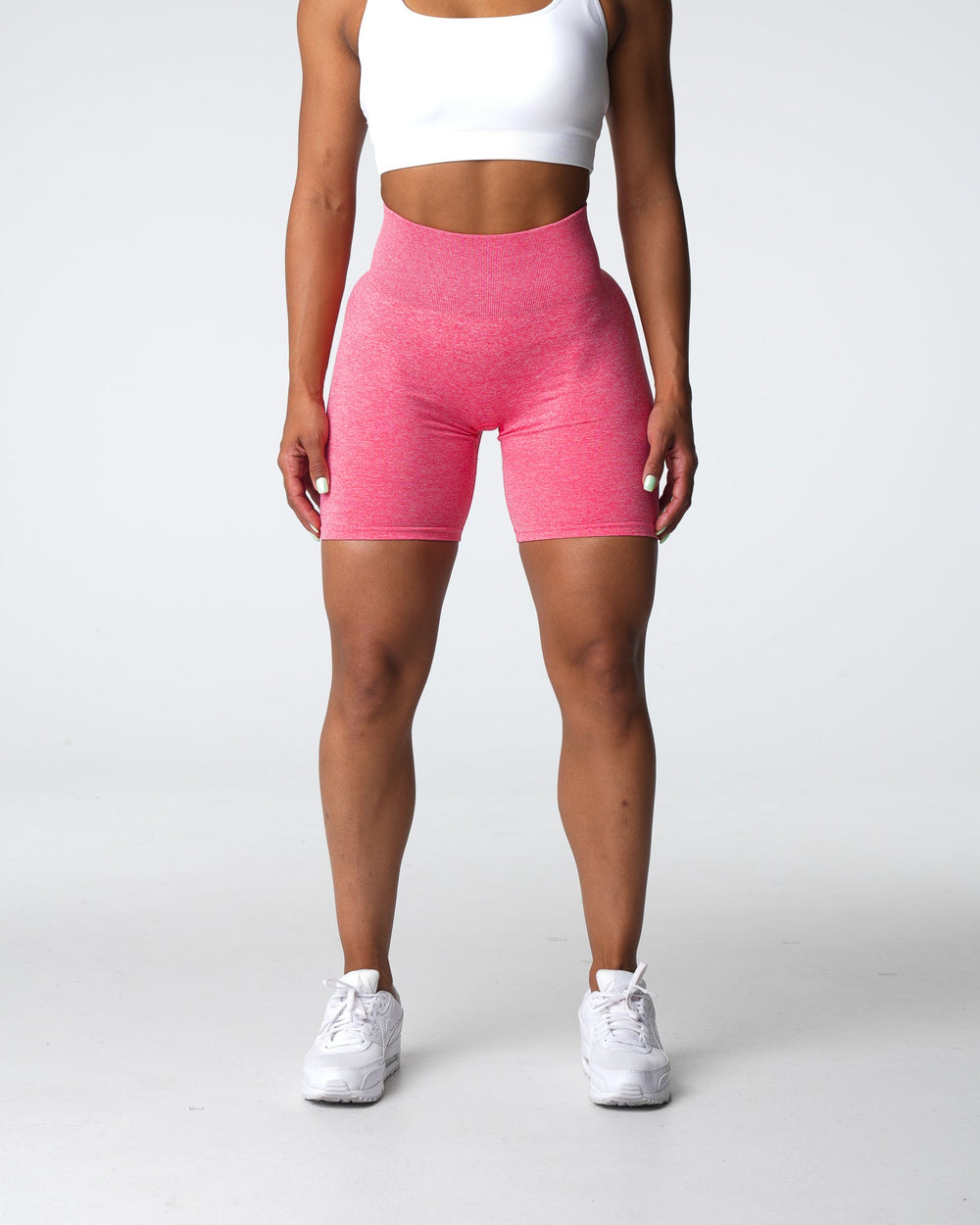 Coral Scrunch Seamless Shorts Coral | NVGTN Sale