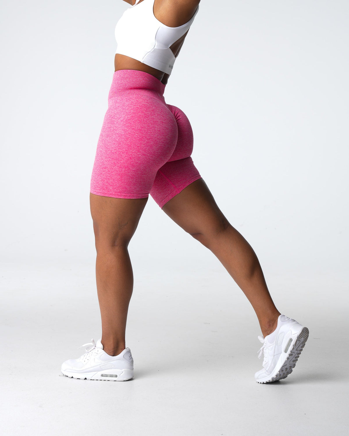 Hot Pink Scrunch Seamless Shorts Hot Pink | NVGTN Near Me