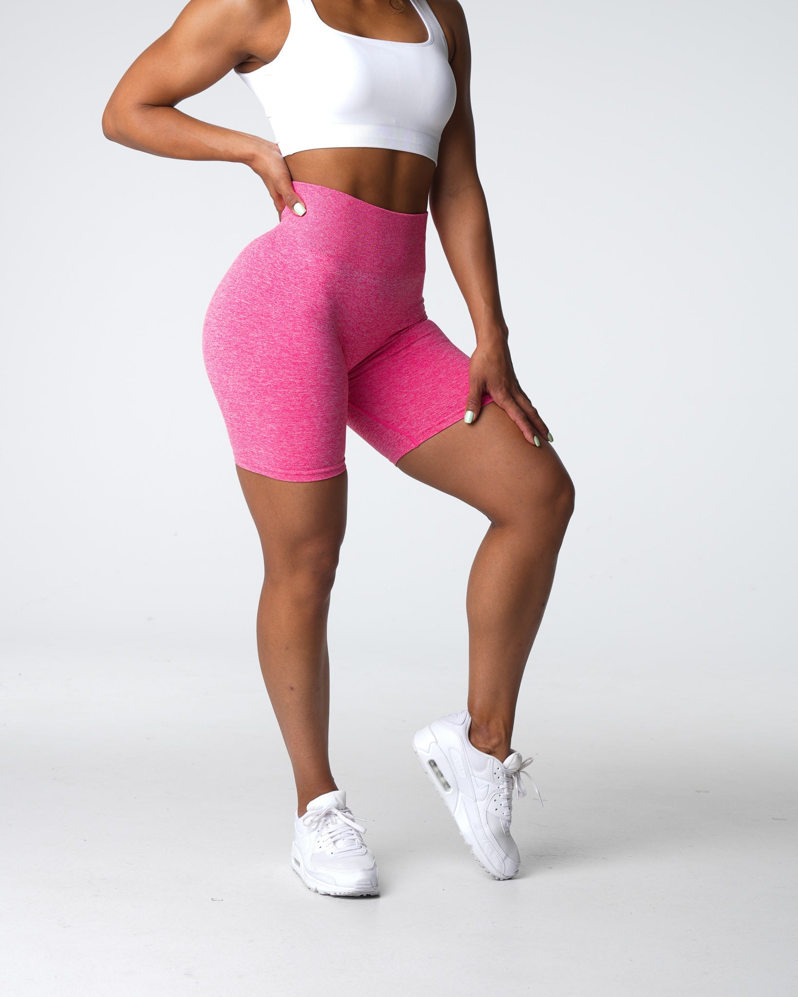 Hot Pink Scrunch Seamless Shorts Hot Pink | NVGTN Near Me