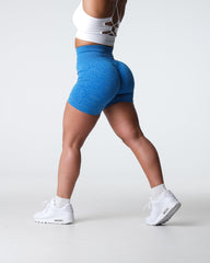 Ocean Blue Scrunch Seamless Shorts Ocean Blue | NVGTN New
