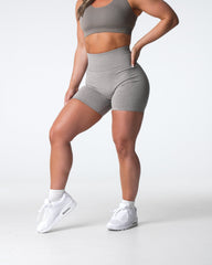 Taupe Scrunch Seamless Shorts Taupe | NVGTN Sale