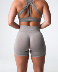 Taupe Pro Seamless Shorts Taupe | NVGTN For Sale