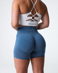 Slate Blue Contour Seamless Shorts Slate Blue | NVGTN Sale