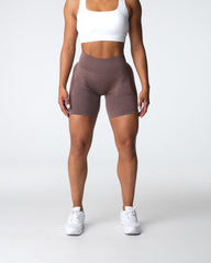 Cocoa Contour Seamless Shorts Cocoa | NVGTN For Sale