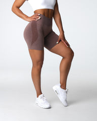 Cocoa Contour Seamless Shorts Cocoa | NVGTN For Sale