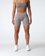 Taupe Contour Seamless Shorts Taupe | NVGTN US