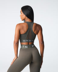 Olive Legacy Sport Seamless Bra Olive | NVGTN Online Shop