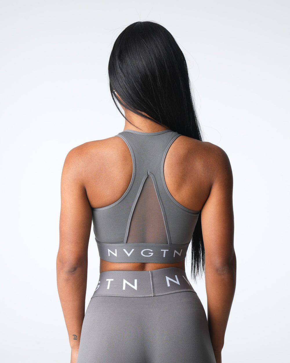 Charcoal Legacy Sport Seamless Bra Charcoal | NVGTN Outlet