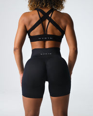 Black Contour 2.0 Seamless Shorts Black | NVGTN Discount
