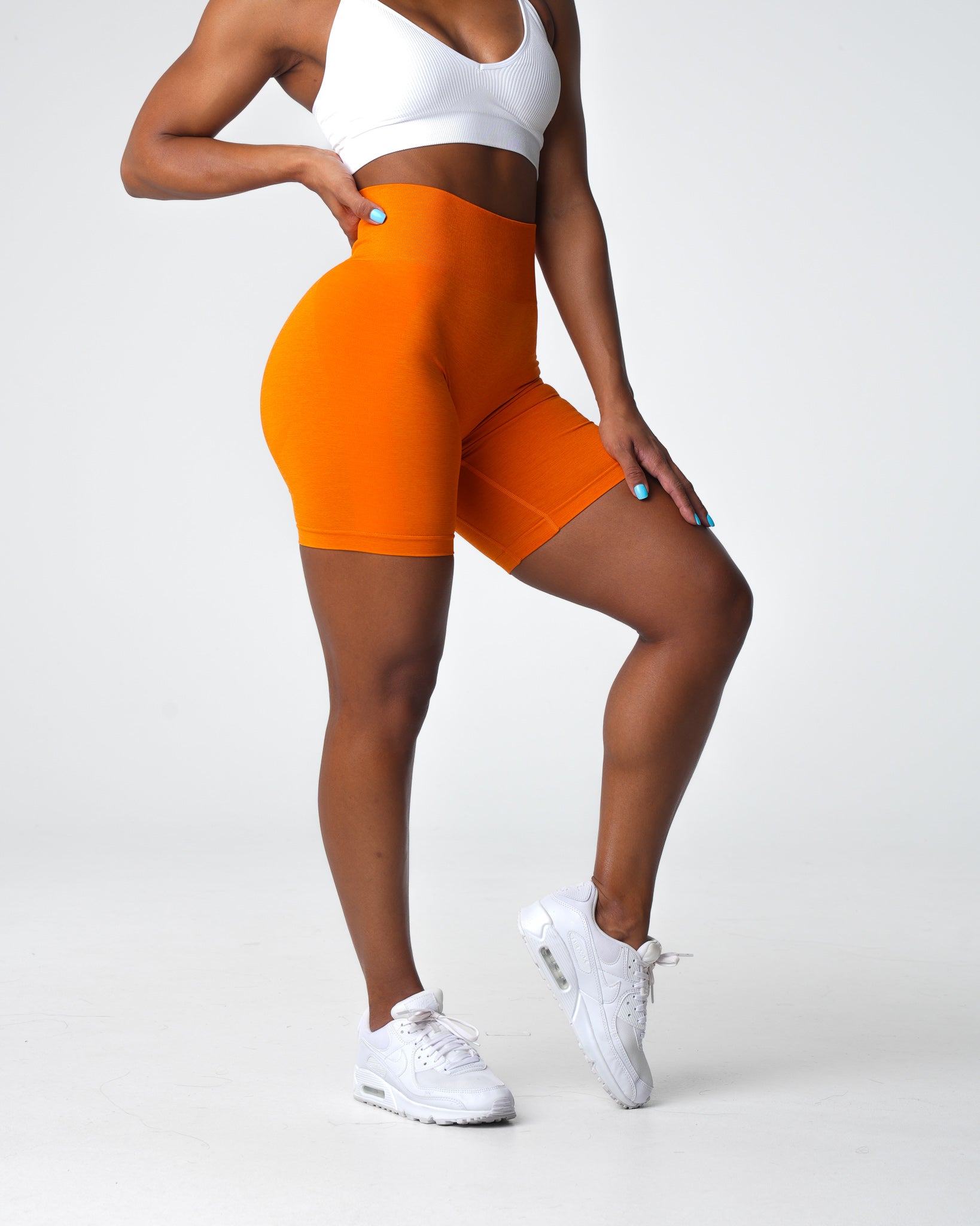 Mandarin Contour 2.0 Seamless Shorts Mandarin | NVGTN Outlet