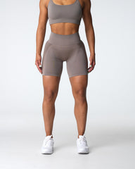 Taupe Contour 2.0 Seamless Shorts Taupe | NVGTN Outlet
